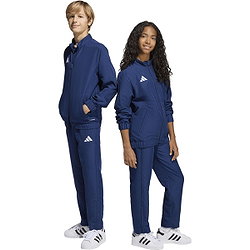 Présentation: Adidas Entrada 26 Pantalon D'entraînement Enfants - Blanc / Noir / Marine