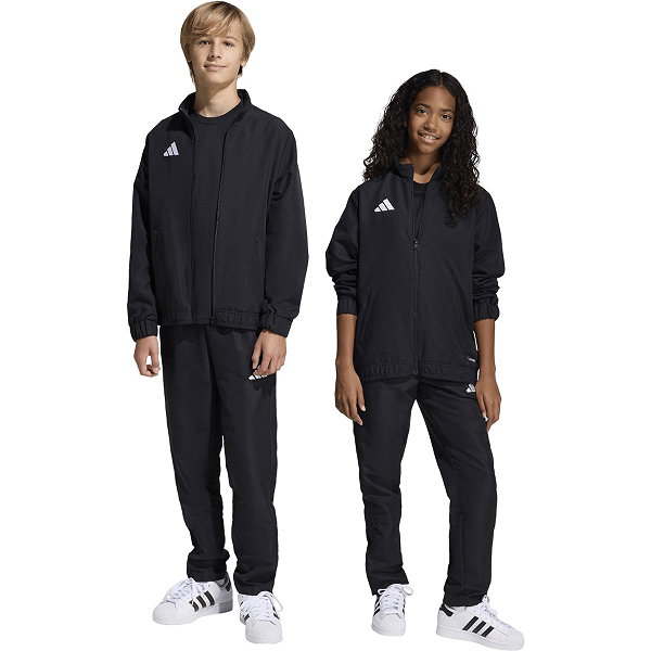 Adidas Entrada 26 Pantalon D'entraînement Enfants - Blanc / Noir