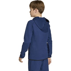 Présentation: Adidas Tiro Travel Hooded Sweat Full Zip Enfants - Marine