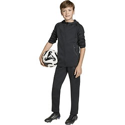 Présentation: Adidas Tiro Travel Hooded Sweat Full Zip Enfants - Noir