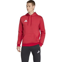 Vorschau: Adidas Entrada 26 Kapuzensweat Herren - Rot / Weiß