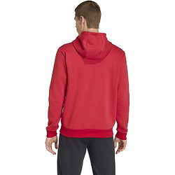 Vorschau: Adidas Entrada 26 Kapuzensweat Herren - Rot / Weiß