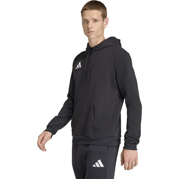 Adidas Entrada 26 Kapuzensweat Herren - Schwarz / Weiß