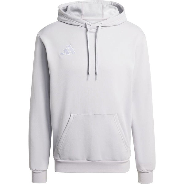 Adidas Entrada 26 Sweat À Capuchon Hommes - Gris Clair / Blanc