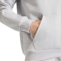 Présentation: Adidas Entrada 26 Sweat À Capuchon Hommes - Gris Clair / Blanc