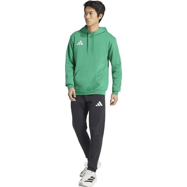 Adidas Entrada 26 Kapuzensweat Herren - Grün / Weiß