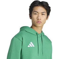 Vorschau: Adidas Entrada 26 Kapuzensweat Herren - Grün / Weiß
