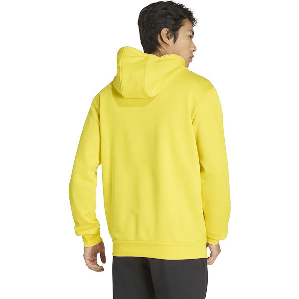 Adidas Entrada 26 Sweater Met Kap Heren - Geel / Zwart