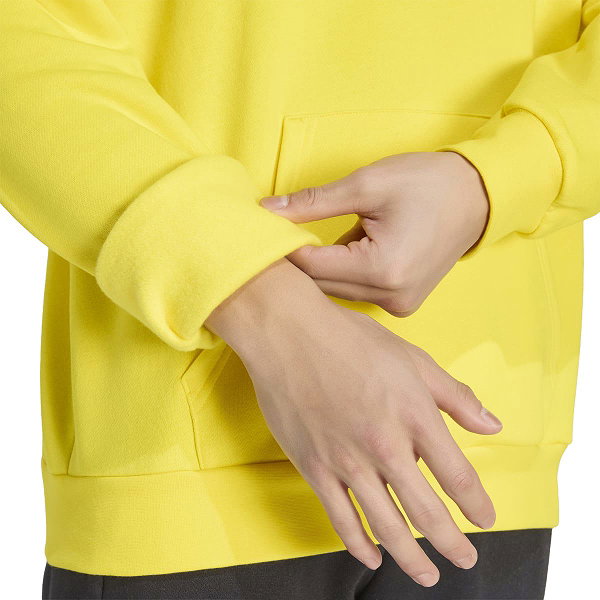 Adidas Entrada 26 Sweater Met Kap Heren - Geel / Zwart