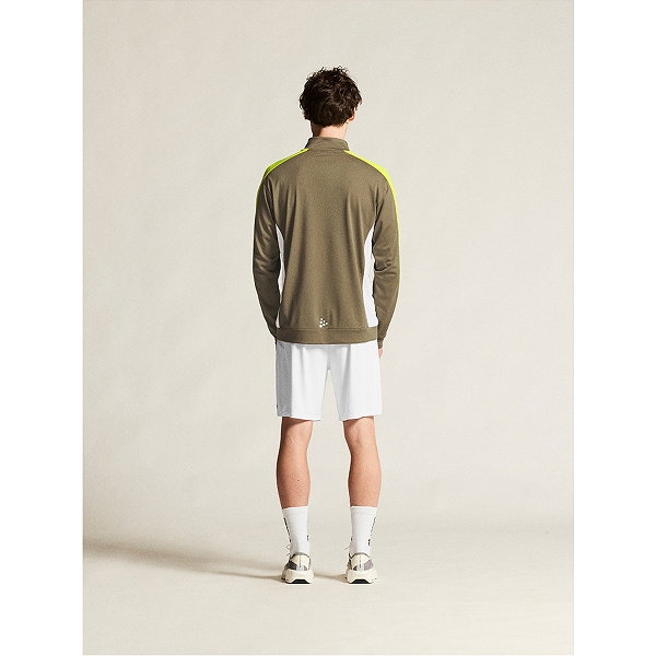 Craft Evolve 2.0 Contrast Ziptop Hommes - Jaune