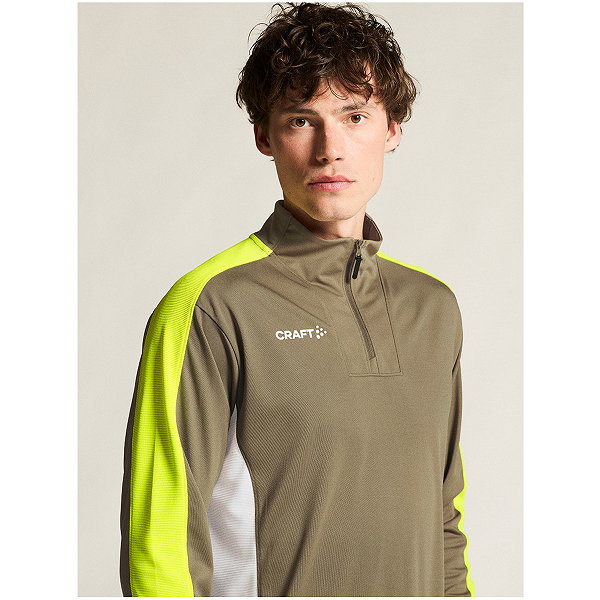 Craft Evolve 2.0 Contrast Ziptop Hommes - Jaune