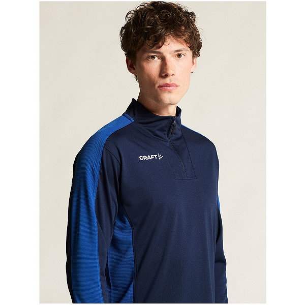 Craft Evolve 2.0 Contrast Ziptop Hommes - Club Cobolt