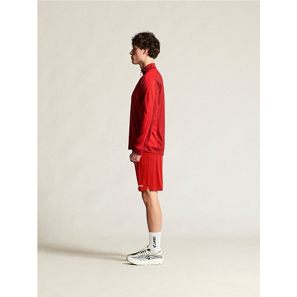 Craft Evolve 2.0 Contrast Ziptop Hommes - Bright Red