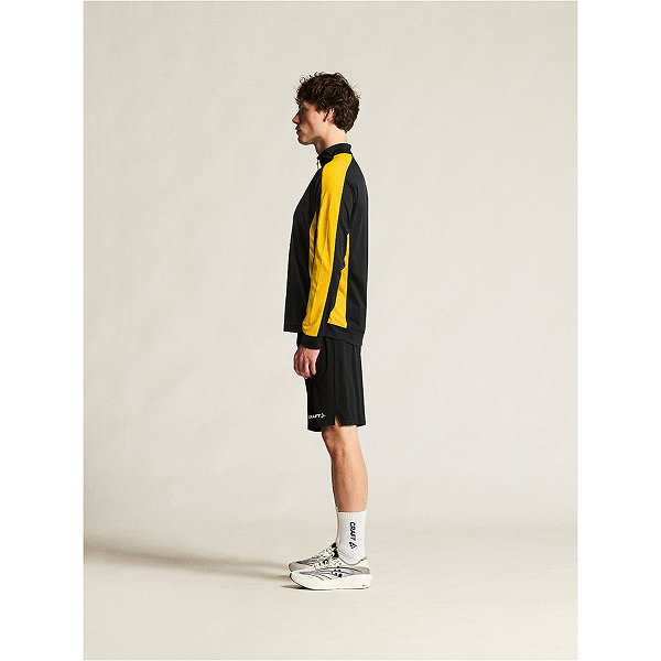 Craft Evolve 2.0 Contrast Ziptop Hommes - Jaune