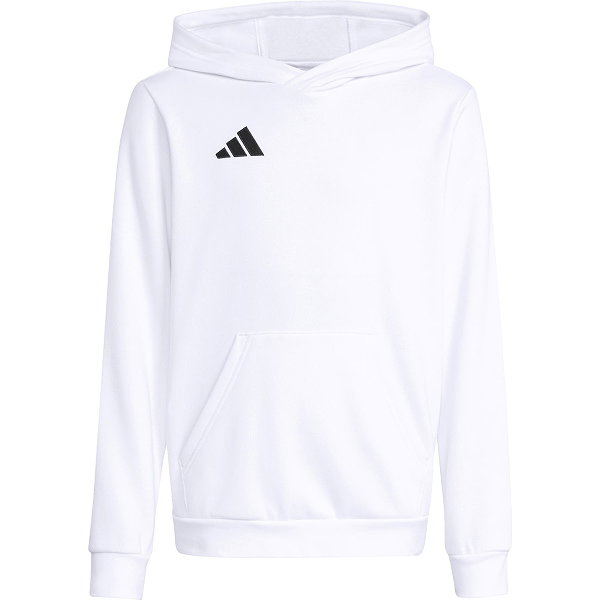 Adidas Entrada 26 Sweater Met Kap Kinderen - Wit