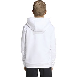Voorvertoning: Adidas Entrada 26 Sweater Met Kap Kinderen - Wit