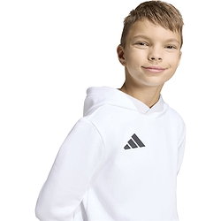 Voorvertoning: Adidas Entrada 26 Sweater Met Kap Kinderen - Wit