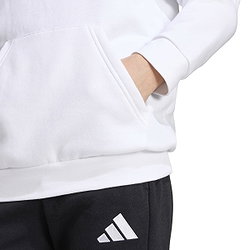 Voorvertoning: Adidas Entrada 26 Sweater Met Kap Kinderen - Wit
