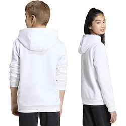 Voorvertoning: Adidas Entrada 26 Sweater Met Kap Kinderen - Wit