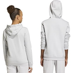 Vorschau: Adidas Entrada 26 Kapuzensweat Kinder - Hellgrau