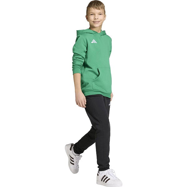 Adidas Entrada 26 Sweat À Capuchon Enfants - Vert
