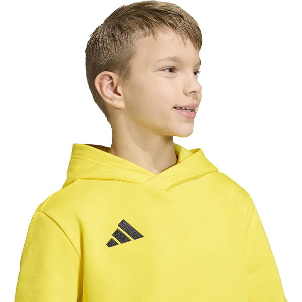 Adidas Entrada 26 Sweater Met Kap Kinderen - Geel