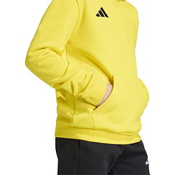 Voorvertoning: Adidas Entrada 26 Sweater Met Kap Kinderen - Geel