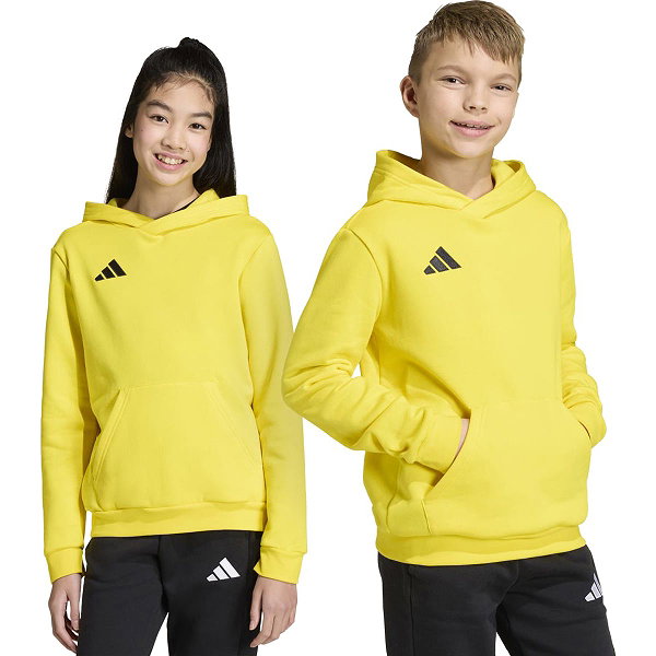 Adidas Entrada 26 Sweater Met Kap Kinderen - Geel