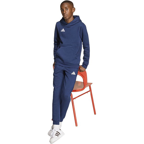 Adidas Entrada 26 Kapuzensweat Kinder - Marine