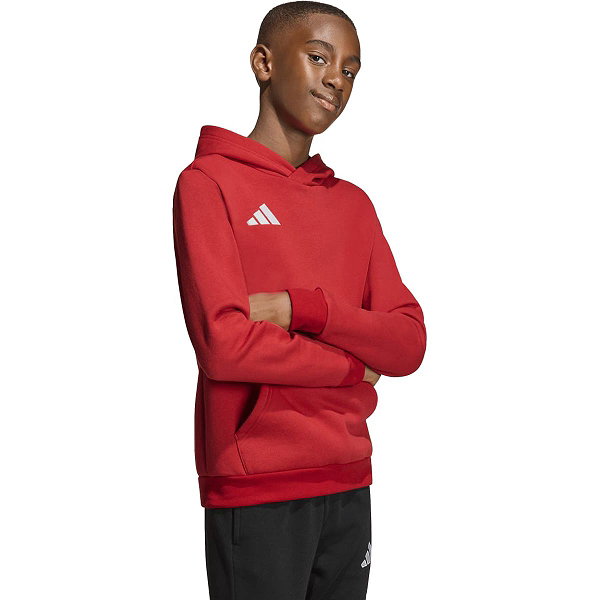 Adidas Entrada 26 Sweater Met Kap Kinderen - Rood