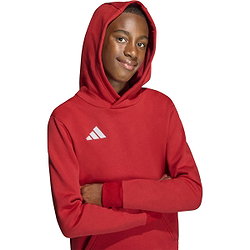Voorvertoning: Adidas Entrada 26 Sweater Met Kap Kinderen - Rood
