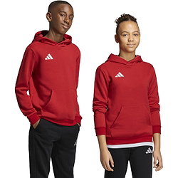 Voorvertoning: Adidas Entrada 26 Sweater Met Kap Kinderen - Rood