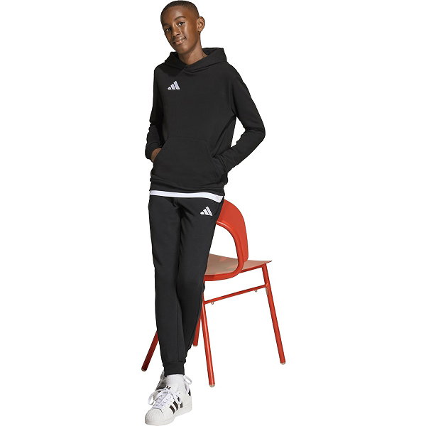 Adidas Entrada 26 Kapuzensweat Kinder - Schwarz