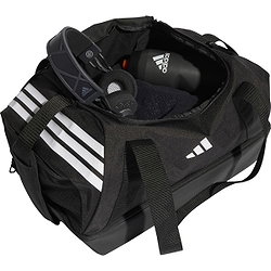 Présentation: Adidas Tiro (Small) Sac De Sport Avec Compartiment Inférieur - Noir