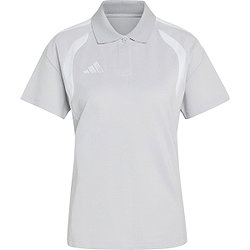 Adidas Tiro 26 Polo Femmes - Gris Clair / Blanc