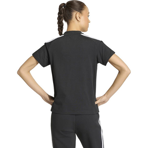 Adidas Tiro 26 Polo Femmes - Blanc / Noir