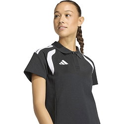Présentation: Adidas Tiro 26 Polo Femmes - Blanc / Noir