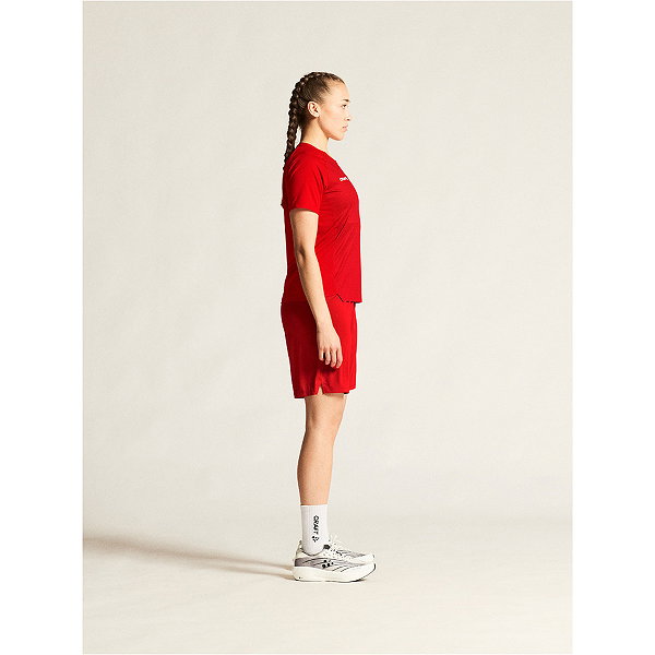 Craft Extend 2.0 T-Shirt Damen - Bright Red / Rot