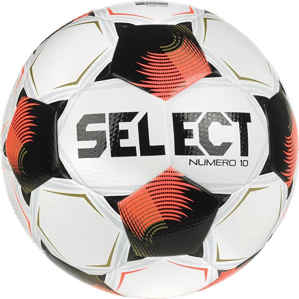 Select Numero 10 V26 (Size 4) Ballon De Compétition Et D'entraînement - Blanc / Orange
