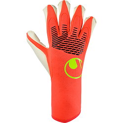 Uhlsport Fm Absolutgrip Hybrid Torwarthandschuhe - Neonrot / Weiß / Neongelb