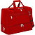 Macron Rocket Large Sporttas Met Bodemvak - Rood