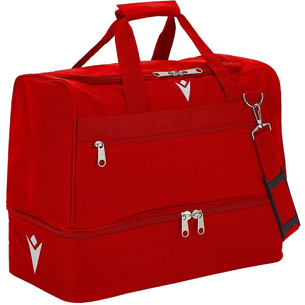 Macron Rocket Large Sporttas Met Bodemvak - Rood