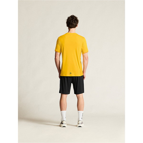 Craft Evolve 2.0 T-Shirt Hommes - Jaune
