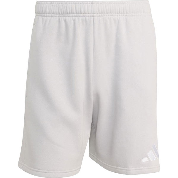 Adidas Entrada 26 Short Sweat Hommes - Gris Clair / Blanc
