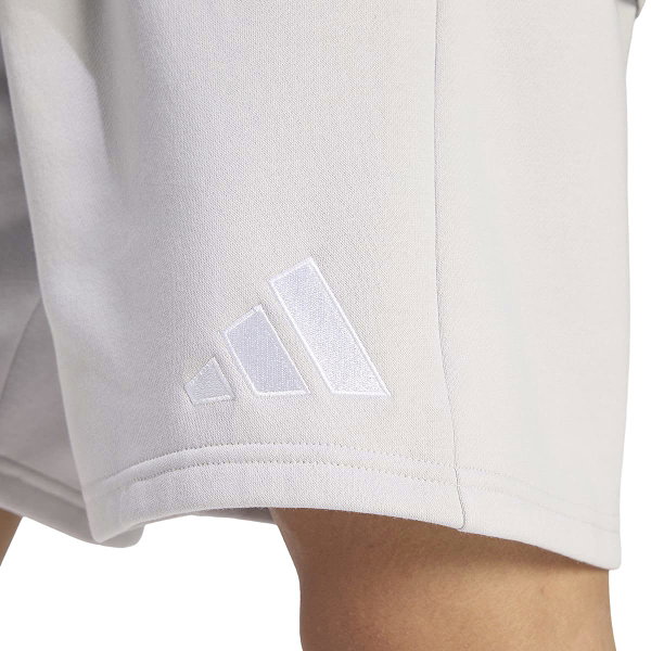 Adidas Entrada 26 Short Sweat Hommes - Gris Clair / Blanc