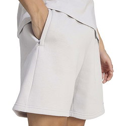 Présentation: Adidas Entrada 26 Short Sweat Hommes - Gris Clair / Blanc