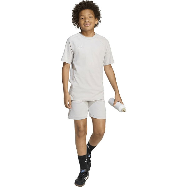 Adidas Tiro 25 Travel T-Shirt Kinderen - Lichtgrijs