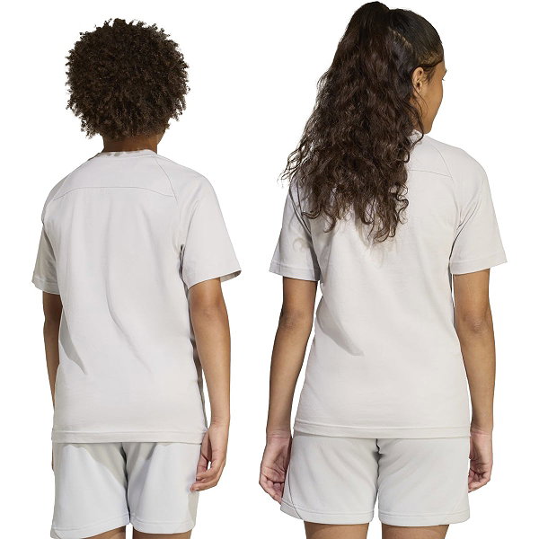 Adidas Tiro 25 Travel T-Shirt Kinderen - Lichtgrijs