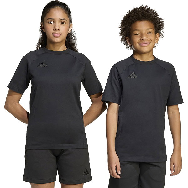 Adidas Tiro 25 Travel T-Shirt Kinderen - Zwart