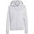 Adidas Entrada 26 Hoodie Damen - Hellgrau / Weiß